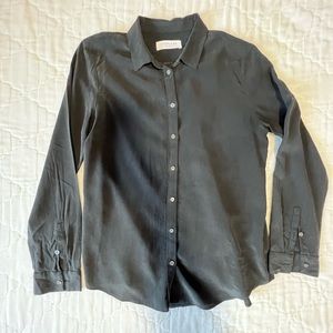 Everlane silk button down